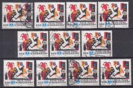 Switzerland / Helvetia / Schweiz / Suisse 1999 ⁕ Jester And Clown Mi.1686 ⁕ 11v Used - Used Stamps