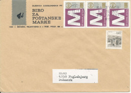 Yugoslavia Cover Sent To Denmark Beograd 11-9-1978 Topic Stamps - Cartas & Documentos