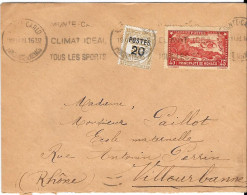1938 Sur Lettre - Storia Postale