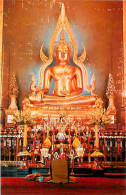 Thailande - Bangkok - Statue Of Lord Buddha In Wat Benchamabophitr - Marble Temple - Carte Neuve - CPM - Voir Scans Rect - Tailandia
