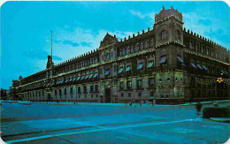 Mexique - El Palacio Nacional Y El Zocalo - Carte Vierge - CPM - Voir Scans Recto-Verso - Mexique