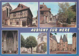 18 - Aubigny Sur Nère - Multivues - CPM - Voir Scans Recto-Verso - Aubigny Sur Nere