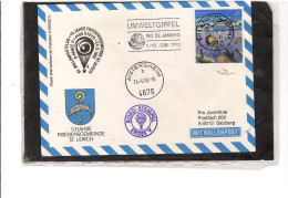 TEM20462 -  STEYR 24.5.1992  /  87. BALLONPOSTFLUG -  NETTO KATALOG NR. 87a   - BALLON "  ERGEE  V  " - Montgolfier