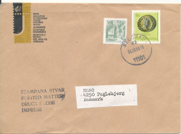 Yugoslavia Cover Sent To Denmark Beograd 4-8-1980 Topic Stamps - Cartas & Documentos