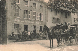 FRANCE - Chambonnet - Hôtel Marcon - Dames En Carrosse - Animé - Carte Postale Ancienne - Retournac