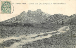 42 Loire  Mont Pilat Les Trois Dents Vues De L'hôtel De L'oeillon       N° 30 \MN6042 - Mont Pilat