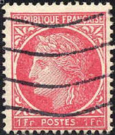 France Poste Obl Yv: 676 Mi:681 Cérès De Mazelin (Lign.Ondulées) - Usati