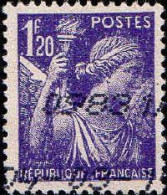 France Poste Obl Yv: 651 Mi:661 Type Iris (Obl.mécanique) - Usati