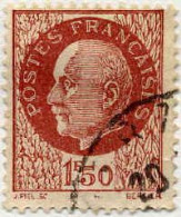 France Poste Obl Yv: 517 Mi:524 Philippe Pétain De Bersier (Beau Cachet Rond) - Usados