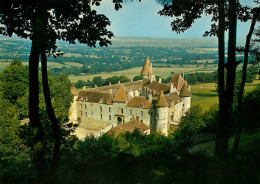 NIEVRE BAZOCHES DU MORVAND CHATEAU (scan Recto-verso) KEVREN0266 - Bazoches