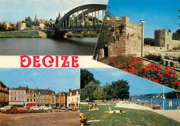 NIEVRE DECIZE PONT SUR LA LOIRE LES REMPARTS PLACE ST JUST SPORTS NAUTIQUES (scan Recto-verso) KEVREN0266 - Decize