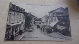 Pomarez ( Landes ) ,rue De La Providence , Avec Manifestation ,Commerces : Nouvelles Galeries, Garage - Otros & Sin Clasificación