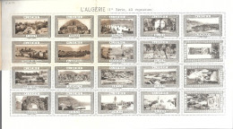 KB620 - CARNET DE VIGNETTES LIGUE MARITIME ET COLONIALE FRANCAISE - ALGERIE - Andere & Zonder Classificatie