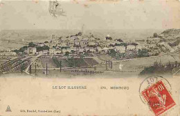 46 - Montcuq - Vue Générale - Oblitération Ronde De 1909 - Etat Carte Arrachée Sur 1 Cm - CPA - Voir Scans Recto-Verso - Montcuq