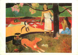 Art - Peinture - Paul Gauguin - Pastorales Tahitiennes - CPM - Voir Scans Recto-Verso - Malerei & Gemälde