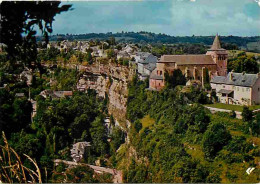 12 - Bozouls - Vue Générale Et Le Trou De Bozouls - Etat Pli Visible - CPM - Voir Scans Recto-Verso - Bozouls