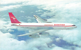 Aviation * QANTAS AIRWAYS Qantas Boeing 707 * Avion * Compagnei Aérienne * Australia Australie - 1946-....: Modern Tijdperk