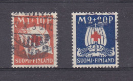 Croix Rouge - Finlande - Yvert 156 Et 158 Oblitéré - Valeur 63,00 Euros - - Usati