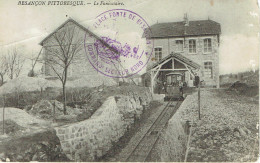 Place Forte De Besançon Commandement Secteur Nord Cachet De Besançon Charrais Du 5-11-1914 Sur CP - Sellos De Guerra