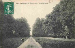 94 - Limeil Brevannes - Parc Du Château De Brévannes - Allée Centrale - Animée - CPA - Oblitération Ronde De 1909 - Voir - Limeil Brevannes