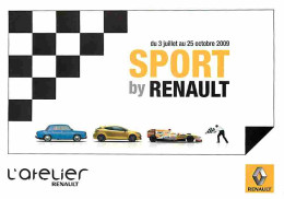 Automobiles - Autres - Carte Publicitaire Sport By Renault - Carte Neuve - CPM - Voir Scans Recto-Verso - Sonstige & Ohne Zuordnung