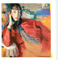 Art - Peinture - Rik Wouters - Vrouw Met De Mantille - Femme à La Mantille - CPM - Voir Scans Recto-Verso - Malerei & Gemälde