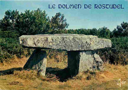 29 - Presqu'ile De Crozon - Morgat - Le Dolmen De Rostudel Aux Environs Du Cap De La Chèvre - Voir Scans Recto Verso  - Crozon