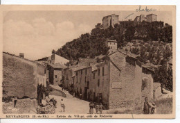 Carte Postale Ancienne Meyrargues - Entrée Du Village, Côté De Réclavier - Meyrargues