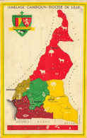 JUMELAGE CAMEROUN DIOCESE DE LILLE - Landkarten