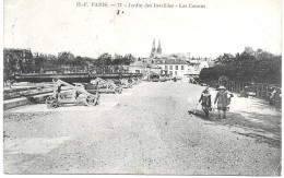 MILITARIA - N° 71 - Jardin Des Invalides - LES CANONS - Circulé 1906 - - Andere Kriege