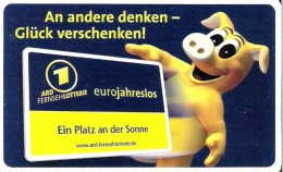 Germany: Telekom P 15 01.03 ARD-Fernsehlotterie, Eurojahreslos - O-Series: Kundenserie Vom Sammlerservice Ausgeschlossen