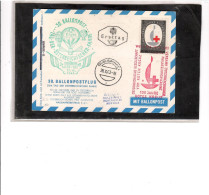 TEM20479  -  WIEN  27.10.1963  /  30. BALLONPOSTFLUG -  NETTO KATALOG NR. 30b   - BALLON "   D-ERGEE " - Montgolfier