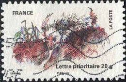 France Poste AA Obl Yv: 528 Mi:5047 Guénot La Terre Hérisson (Lign.Ondulées) (Thème) - Otros & Sin Clasificación