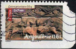 France Poste AA Obl Yv: 464 Mi:4935I Art Roman Angoulême (Lign.Ondulées) (Thème) - Otros & Sin Clasificación