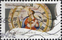 France Poste AA Obl Yv: 254 Mi:4572 Horlogerie Musée Du Louvre Paris (Lign.Ondulées) (Thème) - Altri & Non Classificati