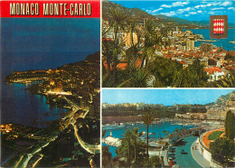  MONACO  MONTE CARLO  MULTIVUES - Mehransichten, Panoramakarten