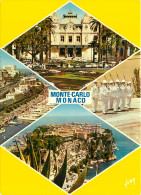  MONACO  MONTE CARLO  MULTIVUES - Panoramische Zichten, Meerdere Zichten