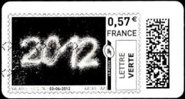 France MonTimbreenLigne Obl (5015) Vignette 2012 (Obl.mécanique) - 2010-... Illustrated Franking Labels