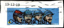 France Lisa Obl (1234) Paris Philex 2018 (Obl.mécanique) CC**3,12 EUR Sur Fragment - 2010-... Illustrated Franking Labels
