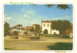 PONTE DE LIMA - Praça Da República  (2 Scans) - Viana Do Castelo