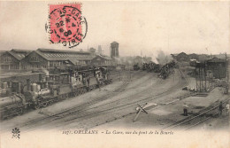 FRANCE - Orléans - La Gare - Vue Du Pont De La Bourie - Trains - Chemin De Fer - Carte Postale Ancienne - Orleans