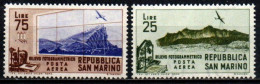 1952 - San Marino PA 109/10 Rilievo Fotogrammetrico   ++++++ - Nuovi