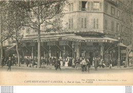 PARIS XIIe CAFE RESTAURANT GARNIER 1 RUE DE LYON - Distretto: 12