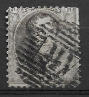 OBP14 (t.12,5x12,5) Met Ambulantstempel M.V (zie Scans) - 1863-1864 Médaillons (13/16)