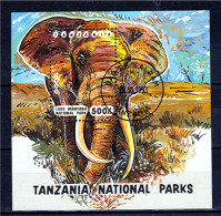 Bloc Du Tanzania National Park - Dar Es Salam 1993 - Éléphant  (056)_T1661 - Elefanten