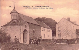 Herve - Chaineux - Chapelle Ste-Agathe Et Vieilles Maisons Au-dessus Du Village - Animée - Herve