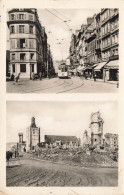 Le Havre * Cpa 2 Vues * La Rue De Paris Avant Et Après Bombardement * Tram Tramway * Ww2 - Zonder Classificatie