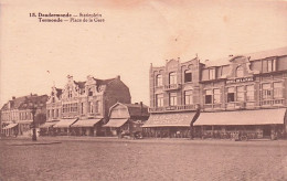 DENDERMONDE - TERMONDE - Place De La Gare - Stationplein - Dendermonde