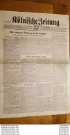 KOLNISCHE ZEITUNG 16 MARS 1942  JOURNAL ALLEMAND  DOUBLE PAGE - 1939-45