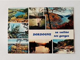 Carte Postale - Dordogne Sa Vallée Et Gorges - En Parcourant La Dordogne     (2Lpbxg) - Altri